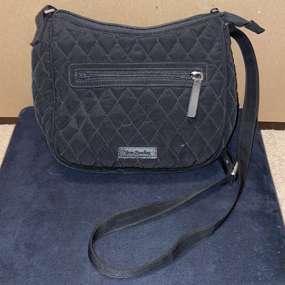 Vera Bradley black cross body bag